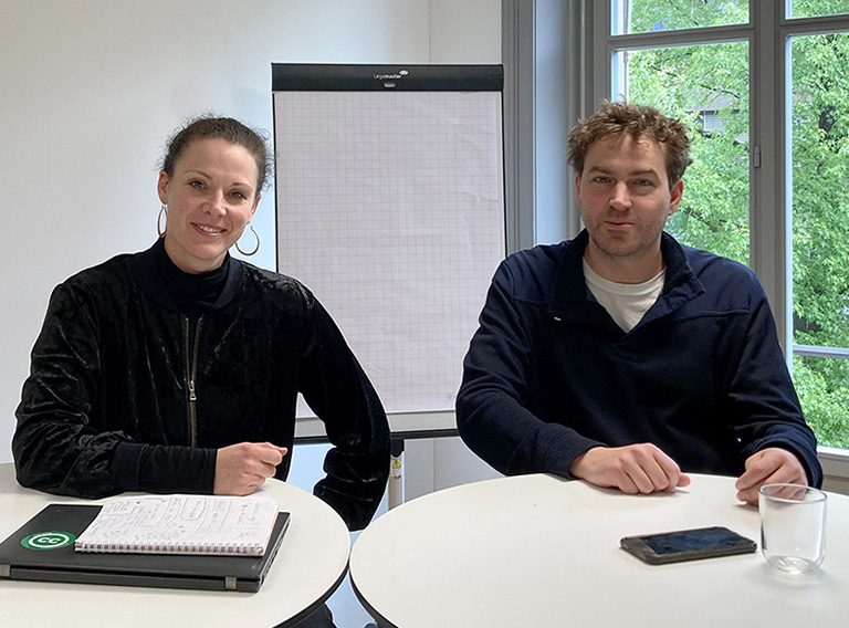 Nicole Harari und Maurice Tschopp