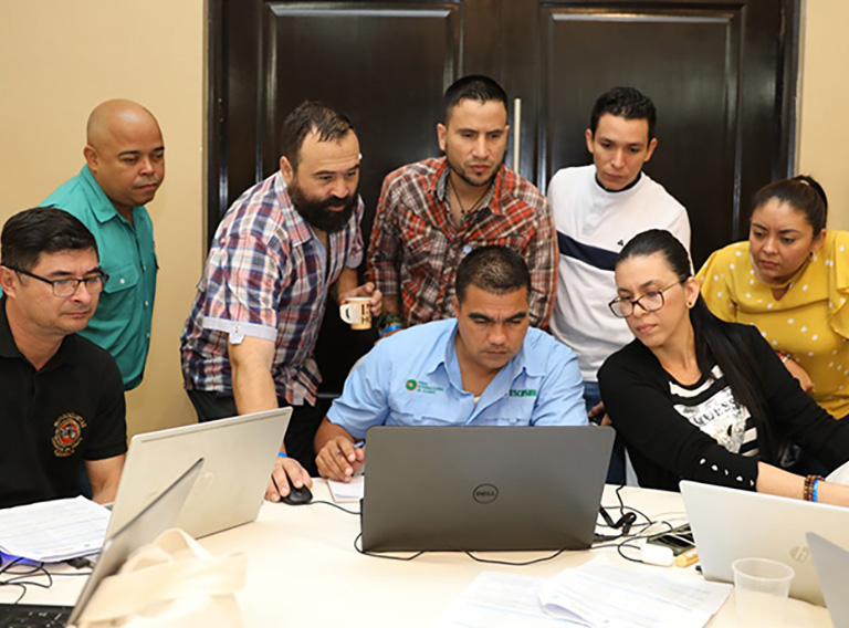 WOCAT/FAO workshop on participatory approach for mapping land degradation neutrality indicators in Panama