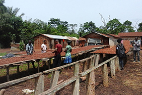 Leading House Africa. Photo by Astrid Zabel