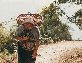 women farmer in Nepal