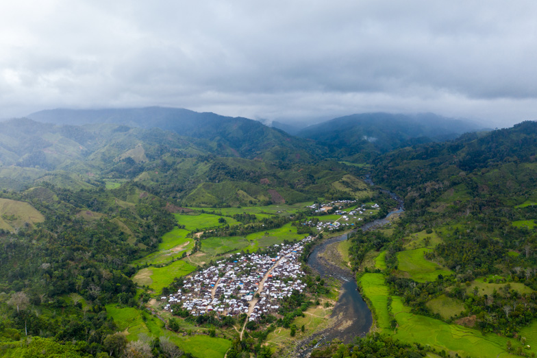 Bird’s-eye view of Fizono