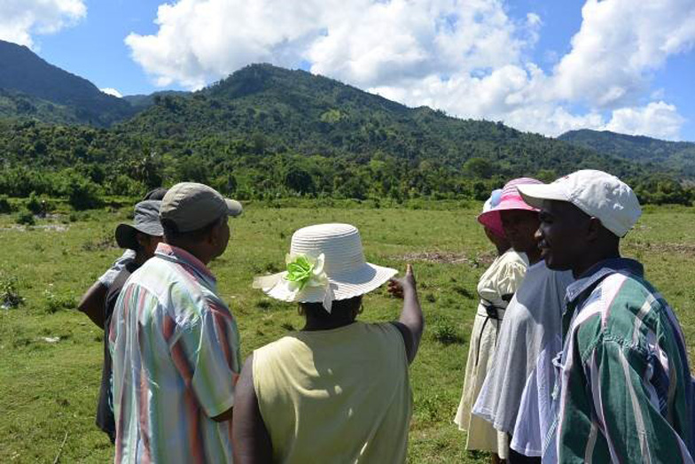 Land users in Fizono