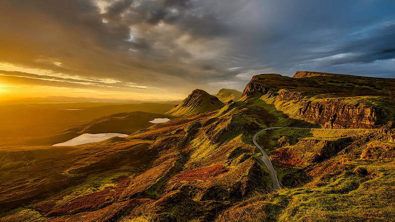 mountain landscape in Scotland