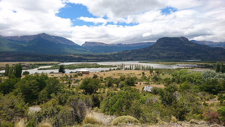 Mountain landscape in Chile