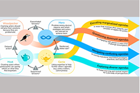 Co-productive agility and four collaborative pathways to sustainability transformations. Global Environmental Change. Graphic by Visual Knowledge VK