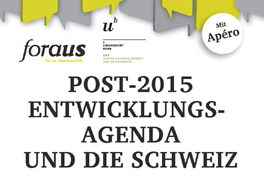 Switzerland and the post-2015 development agenda